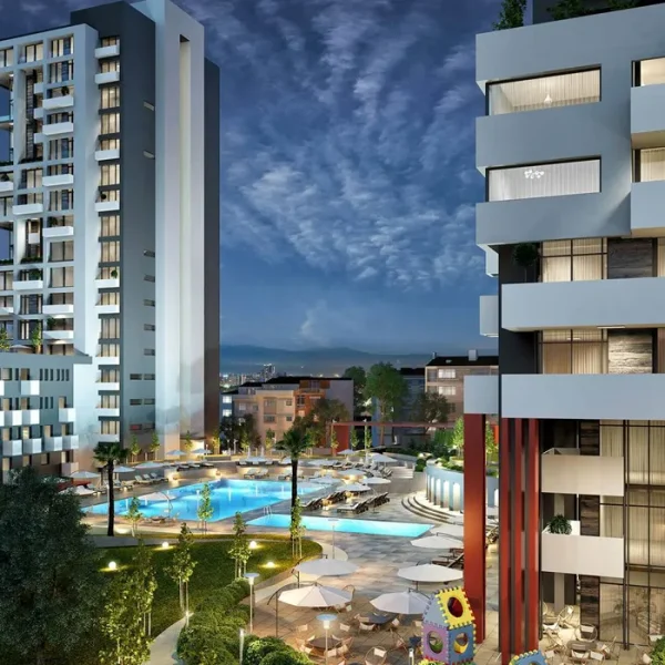 Rent Beautifully Appointed 5+2 Loft Apartment with Sea View at Kartal Wings Site